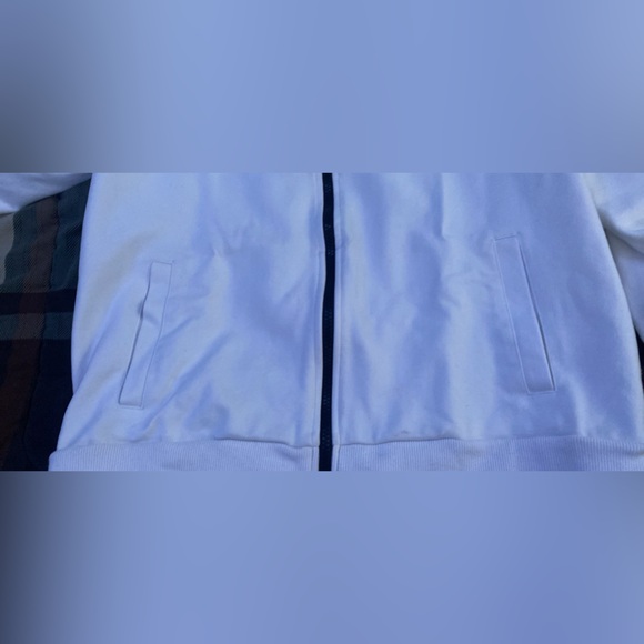 Medium White And Black Original Guess Track Sweater - Picture 4 of 4